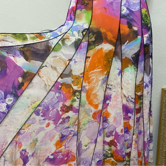 Elana Kattan Beautiful Multicolor Dress - Picture 2 of 10